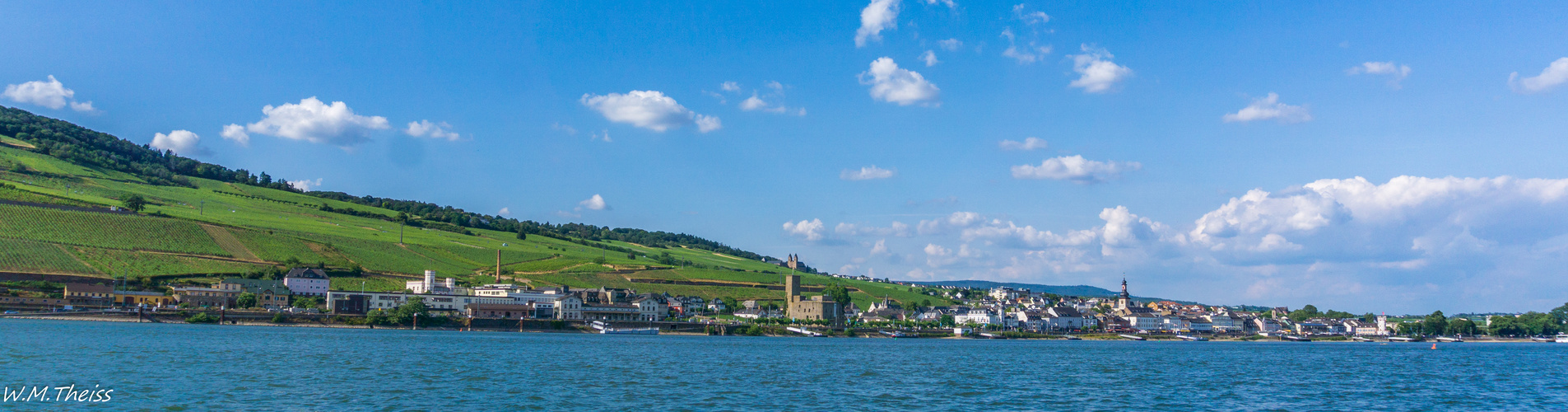 Rüdesheim Ufer Panorama