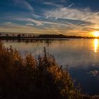 Rügen Bergen Nonnensee Sonnenuntergang