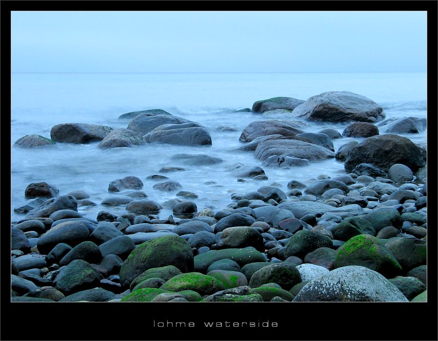 rügen / blaue stunde