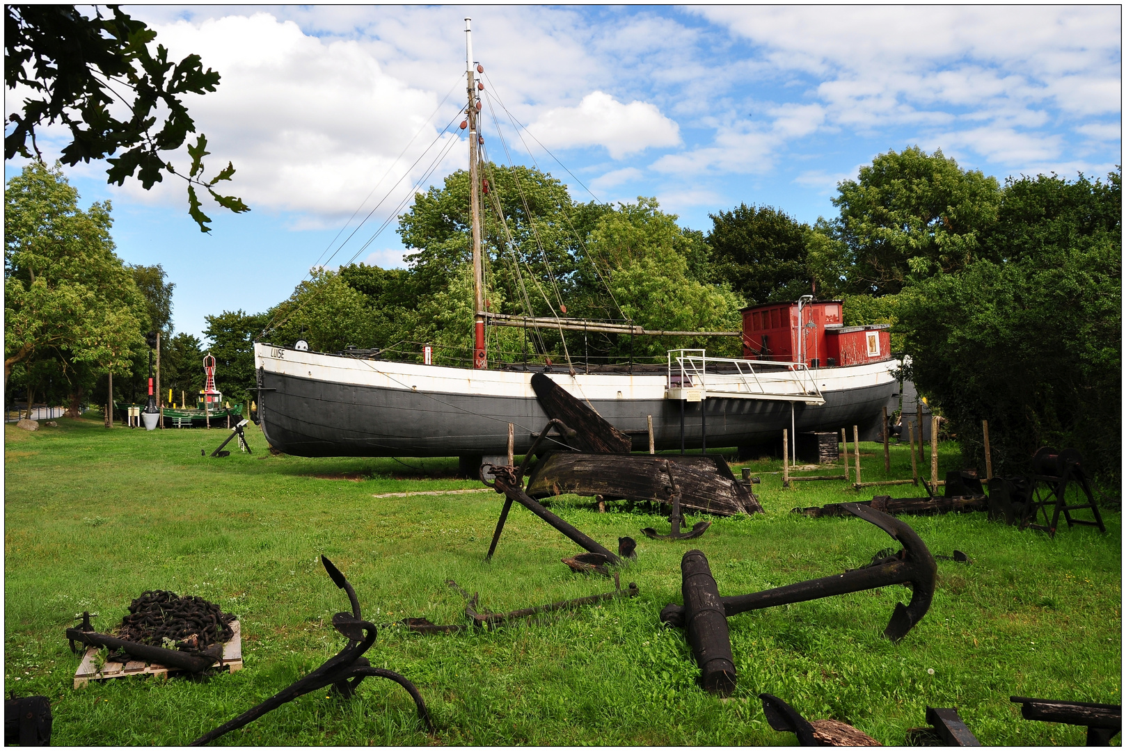 Rügen, Göhren, Museumsschiff "Luise" 