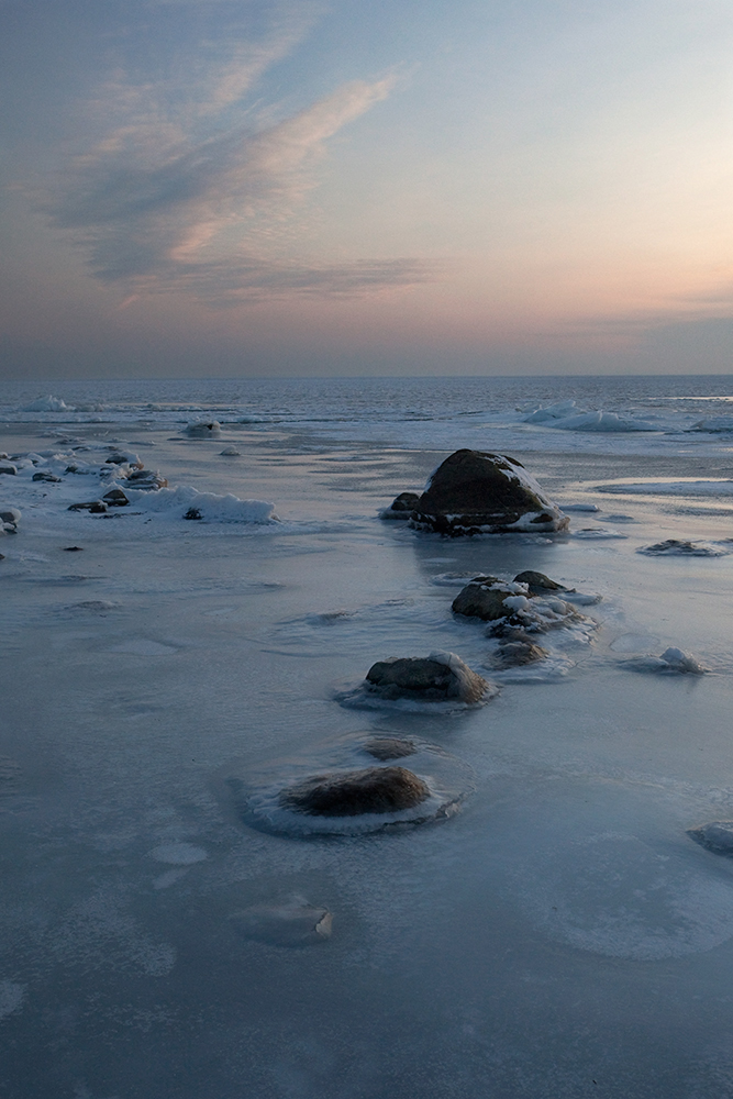 Rügen - Greifswalder Bodden - Eiskalt