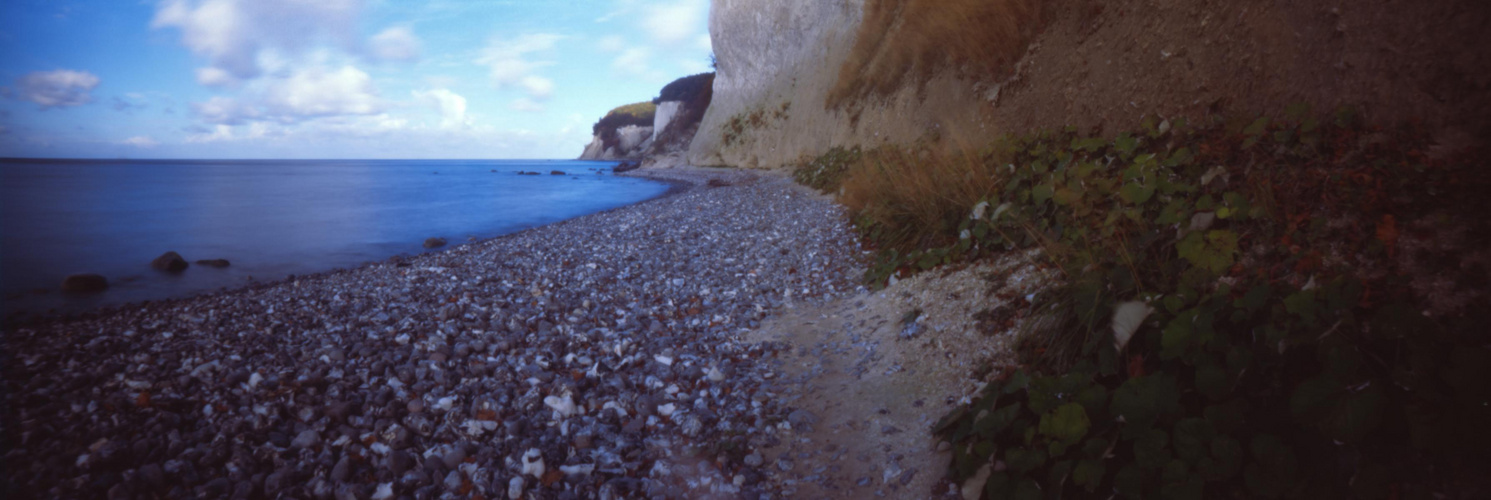 Rügen Kreidefelsen  mit der 6x17 Lochkamera RealitySoSubtle