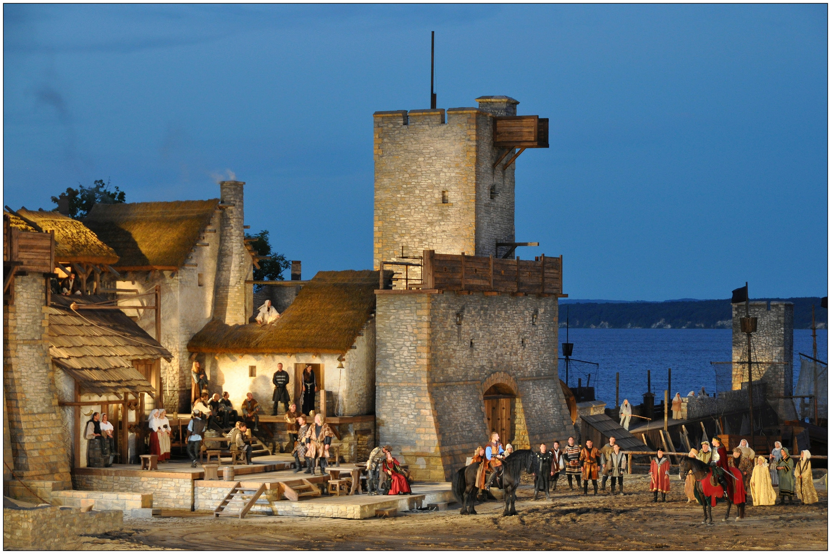 Rügen, Ralswiek, Störtebeker-Festspiele