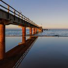 Rügen - Seebrücke Göhren am Spätnachmittag