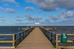 Rügen - Seebrücke Göhren im Februar