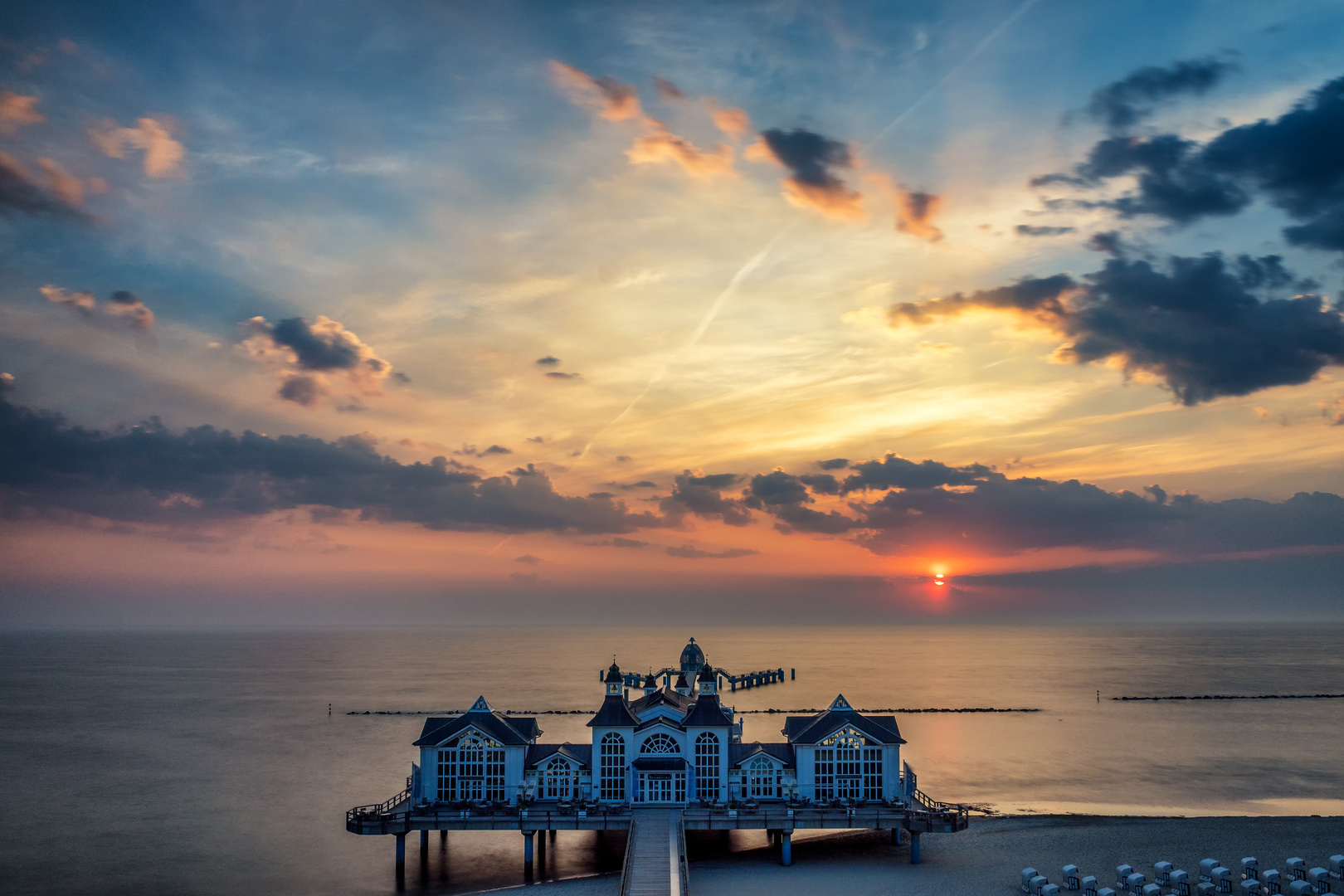 Rügen Sellin Sonnenaufgang