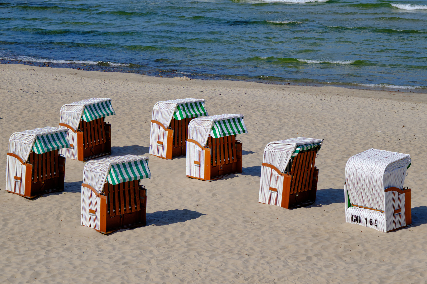 Rügen Sellin Strandkörbe