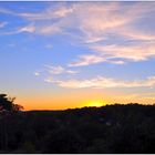 Rügen, Sonnenuntergang auf Mönchgut