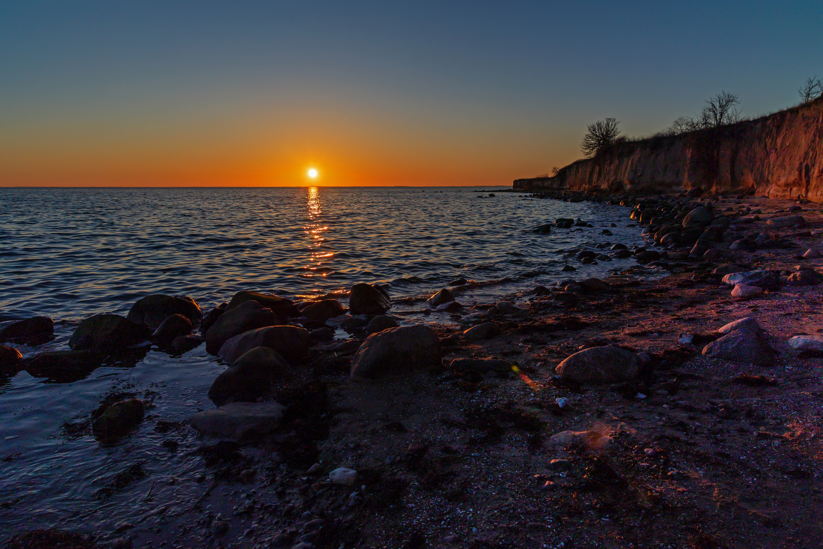 Rügen - Sonnenuntergang bei Thiessow I