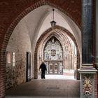 Rügen Stralsund Rathaus mit Portal St. Nikolai