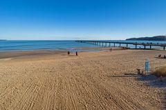 Rügen - Strand in Göhren im Februar