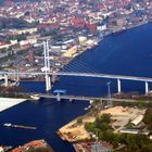 Rügen - Strelasund - Stralsund (alte + neue Brücke)