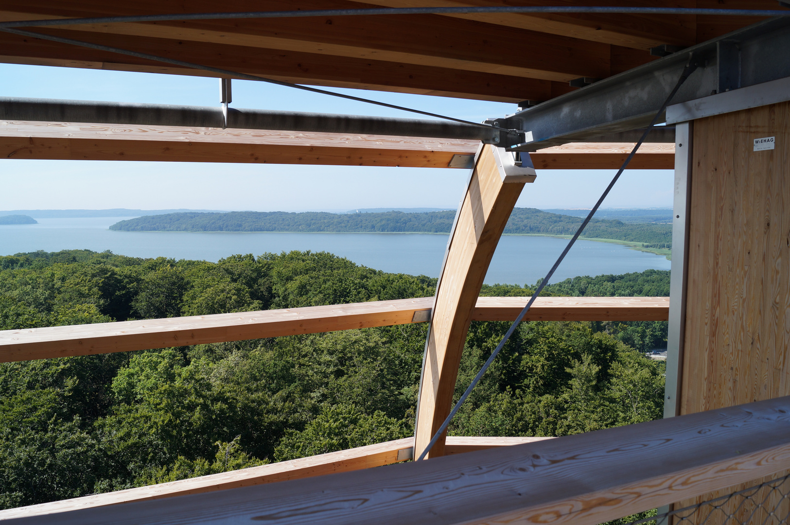 Rügen vom Naturerbezentrum betrachtet