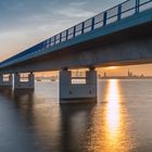 Rügenbrücke mit Stralsund Skyline
