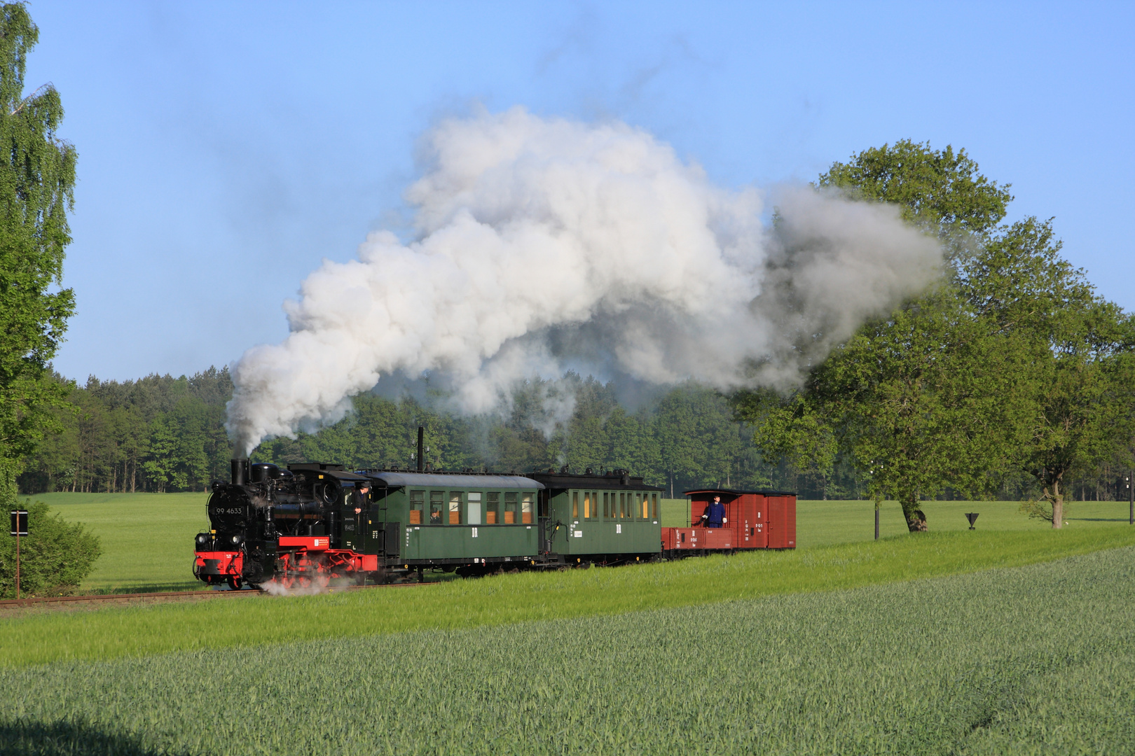 Rügendampf in der Prignitz (2)