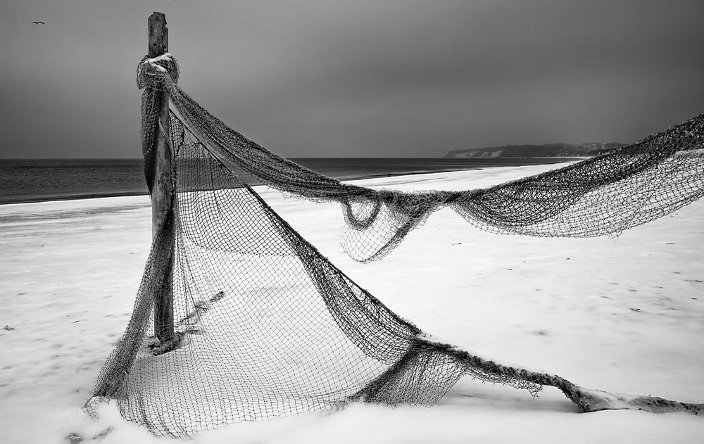 Rügen_Fischernetz bei Baabe