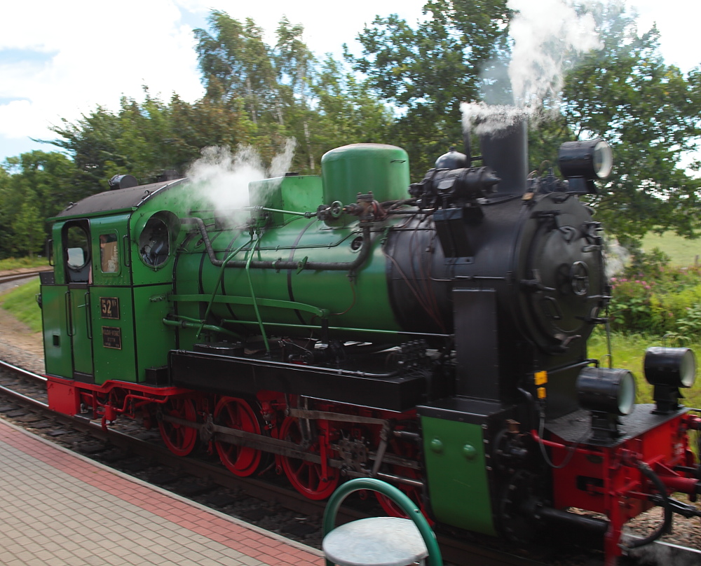 Rügenschen BäderBahn - Rasender Roland! BR 52