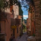 Ruelle à Bormes les Mimosas. 