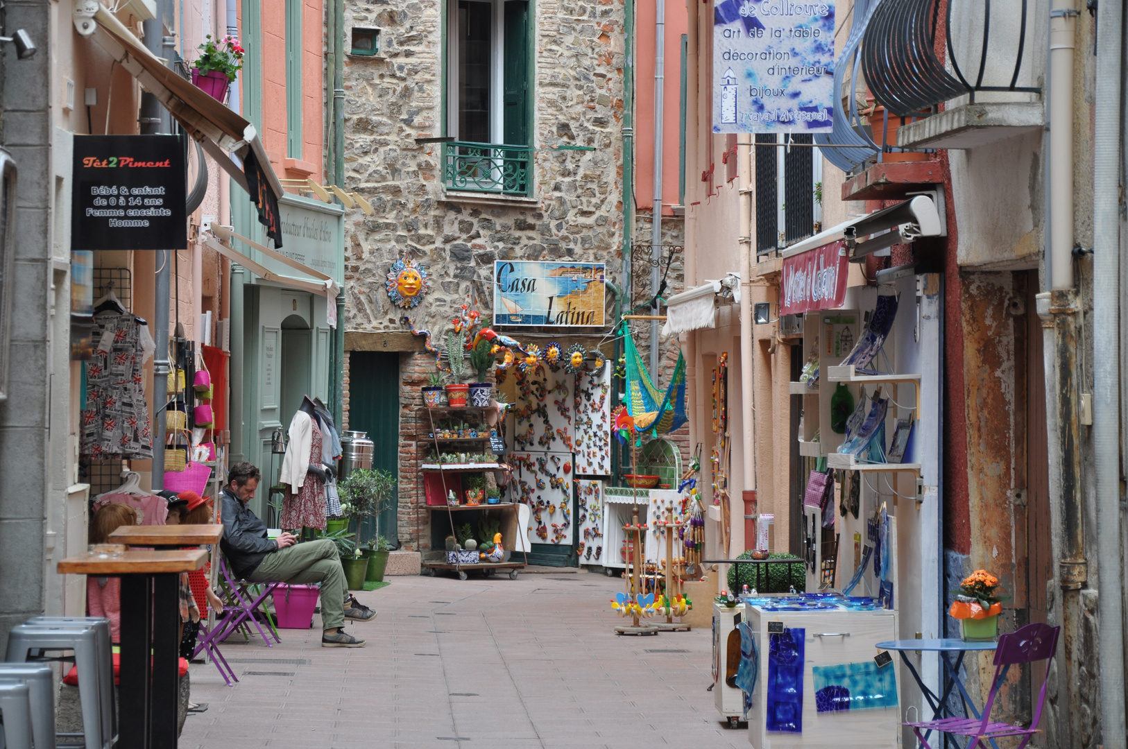 Ruelle à Collioure