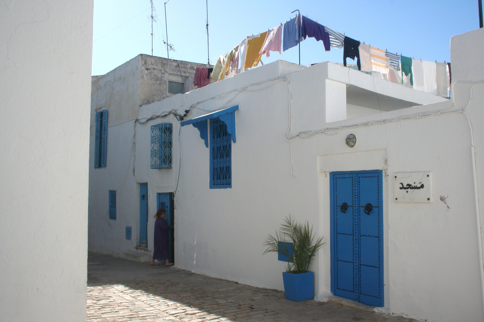 Ruelle à Sidi Bou Saïd