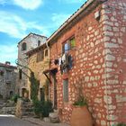 Ruelle à Tourrettes- Sur- Loup ( Alpes maritimes.)