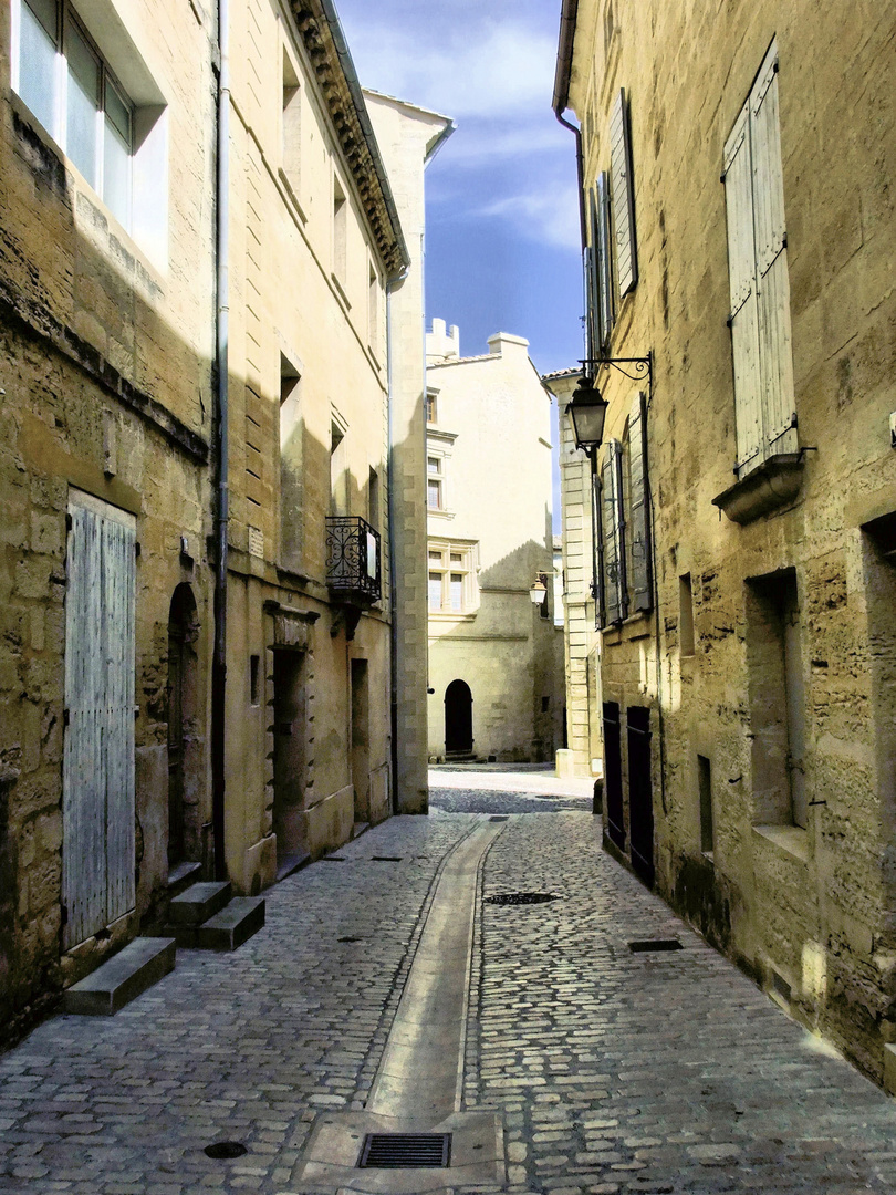 Ruelle à Uzès