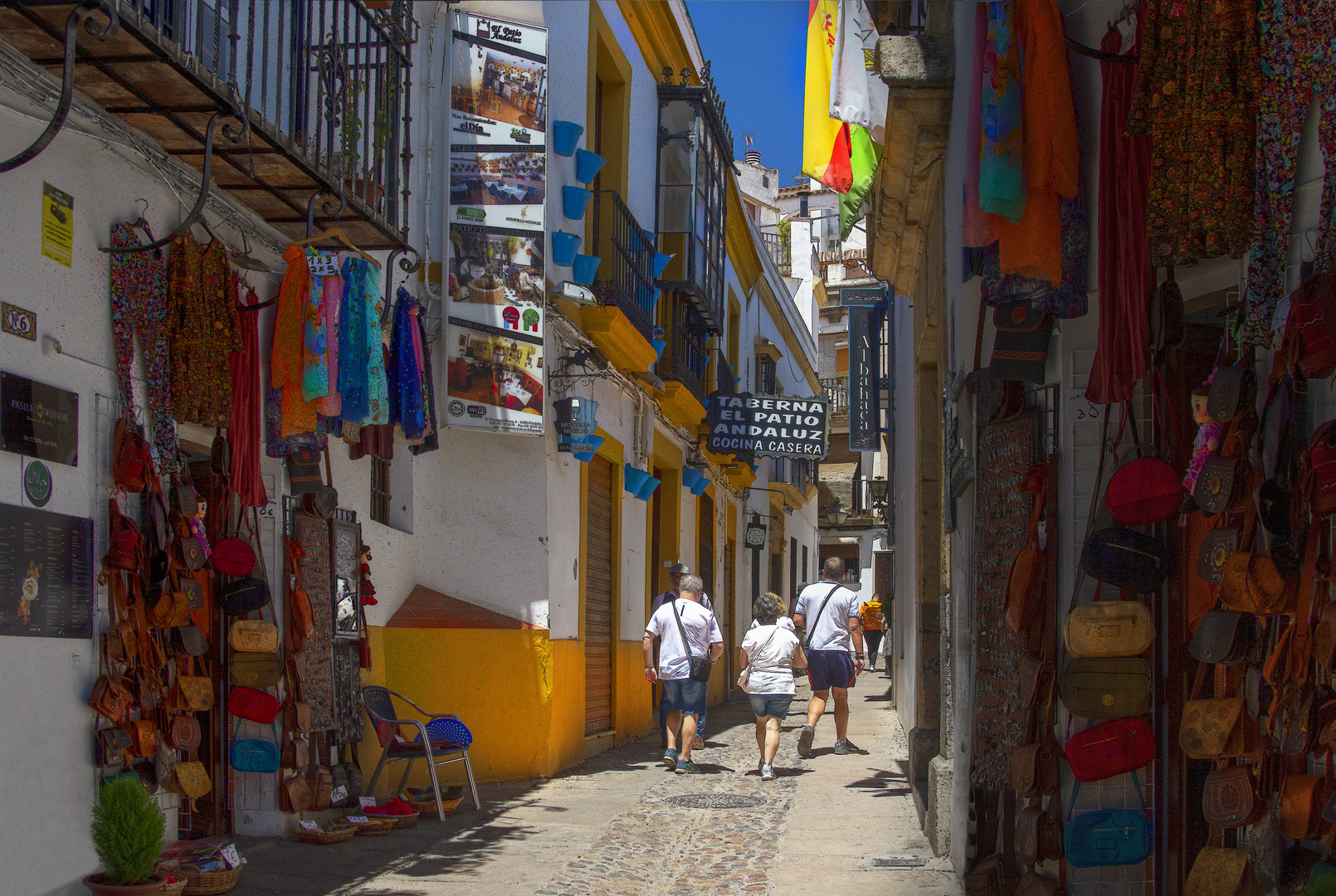 Ruelle de cordoue  sous 40 degrés