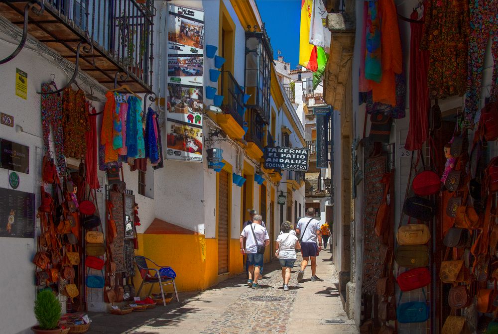 Ruelle de cordoue  sous 40 degrés