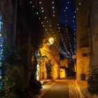 Ruelle de nuit à Saint-Paul-de-Vence