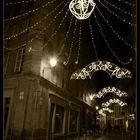 Ruelle de Toulouse à Noël