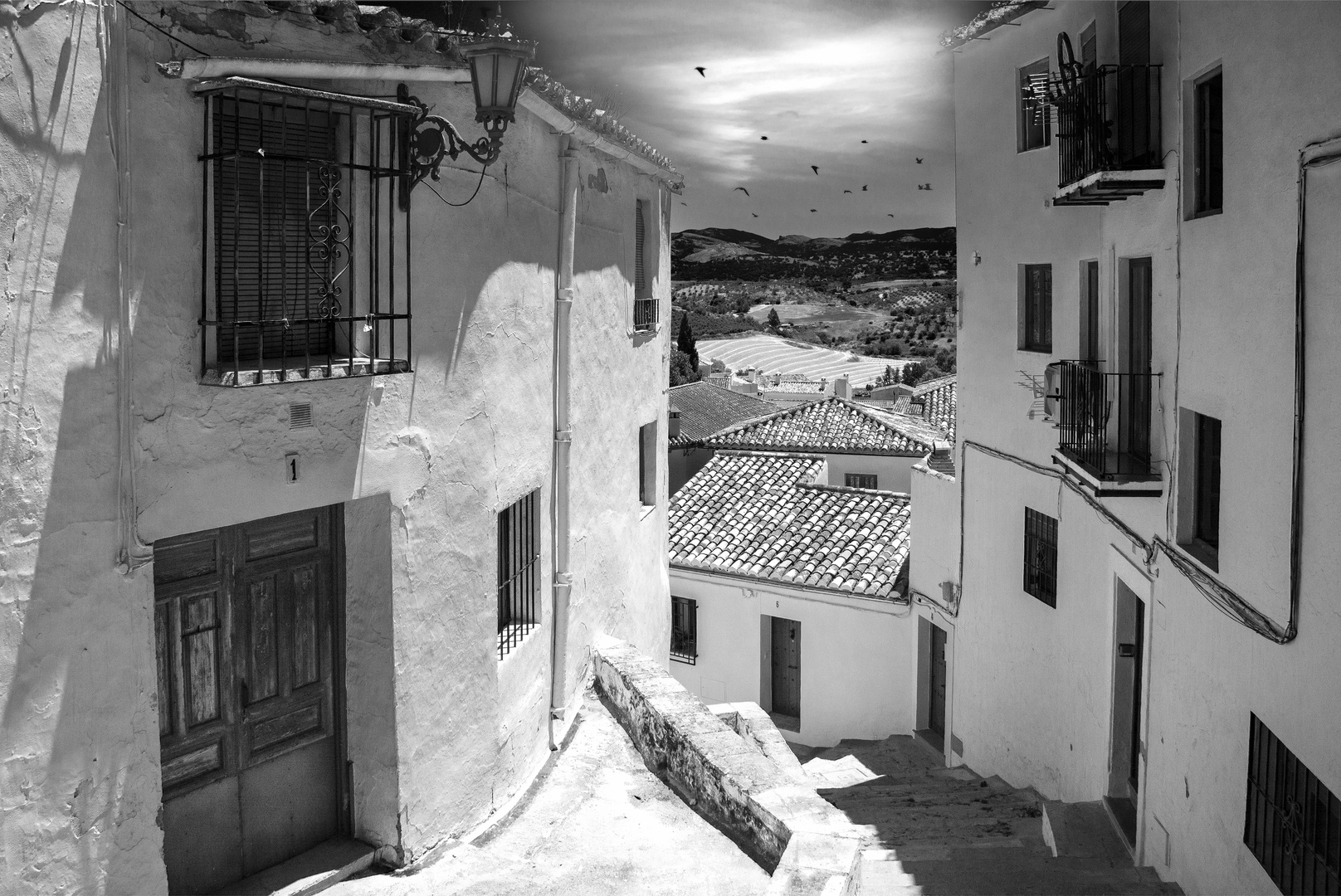 Ruelle déserte de Ronda