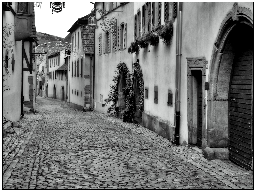 Ruelle en décembre