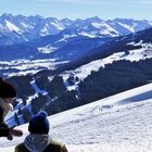 Rüstung für die Rodelabfahrt