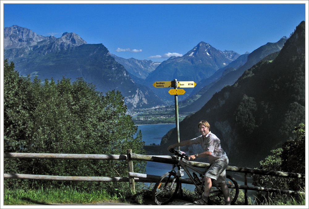 Rütli: längere Treppenstrecke... bitte Bike tragen... !