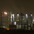 Rüttgerswerke bei Nacht in Castrop-Rauxel