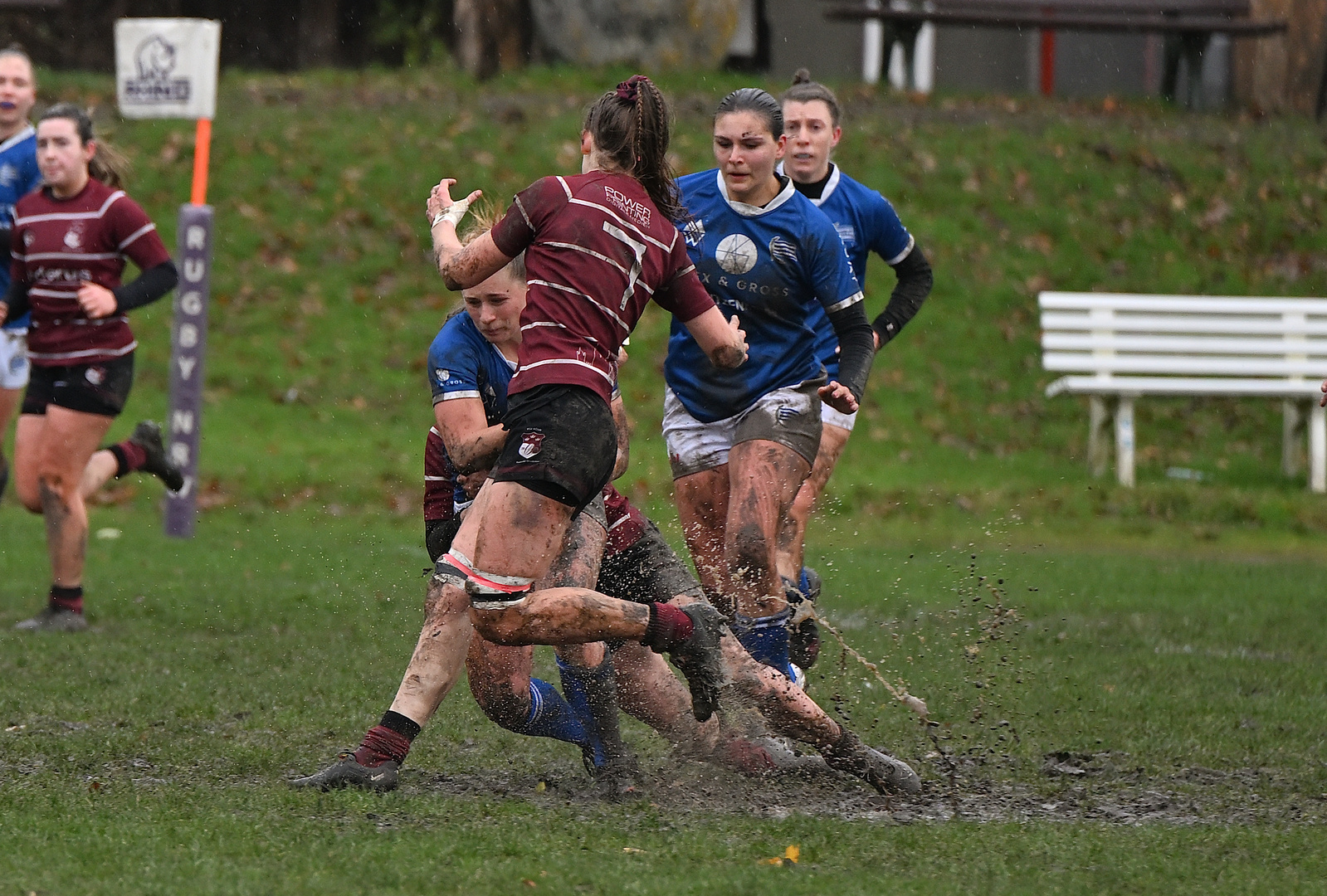 Rugby Frauenbundesliga am 25.11.23  ( 2 )