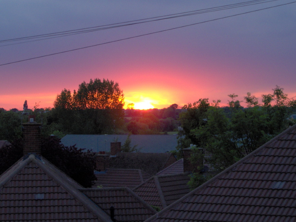 Rugby Sunset