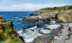 Rugged coastline