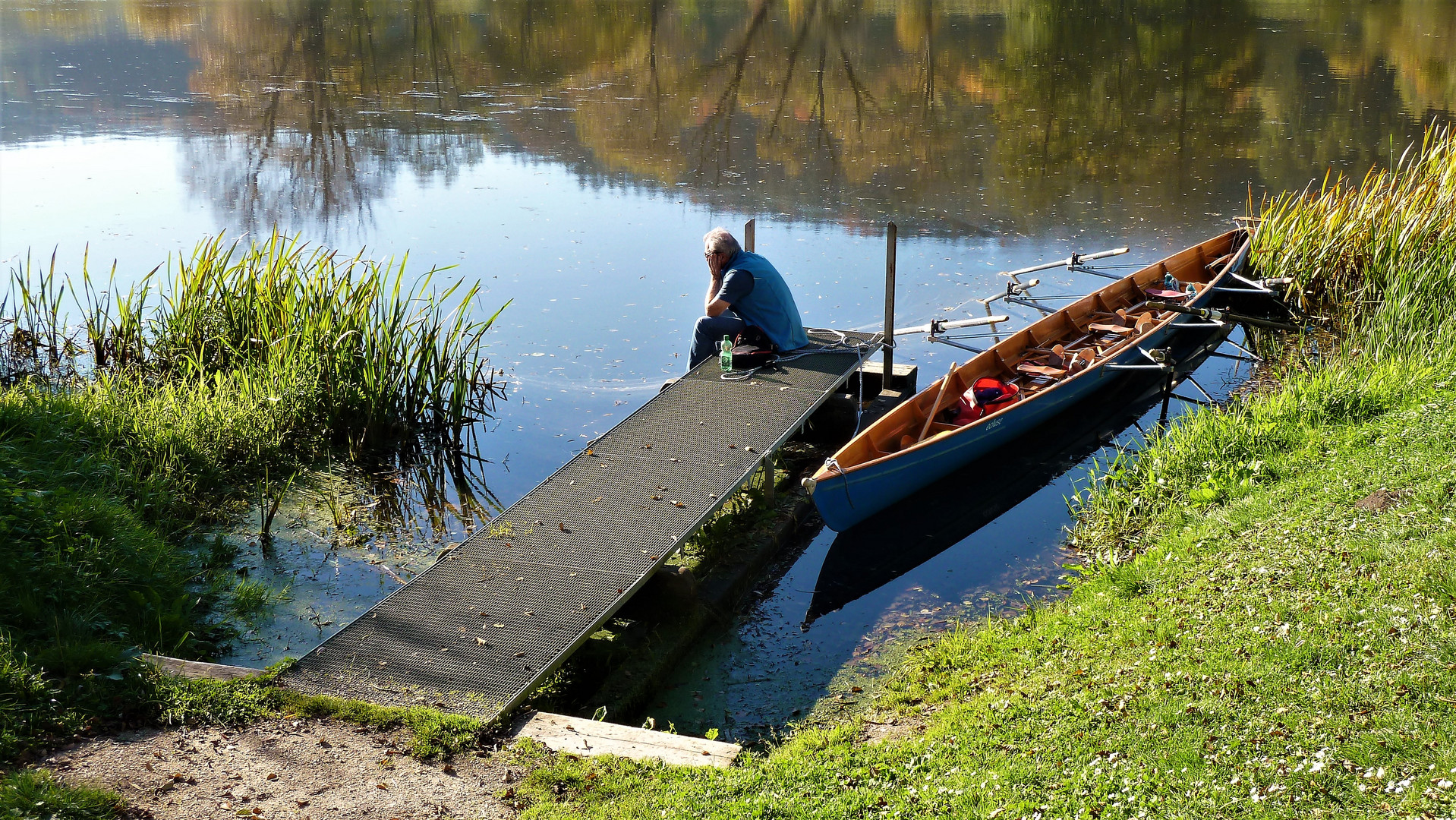 Ruhe am Fluss