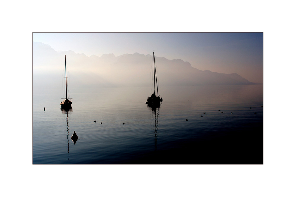 Ruhe am Genfer See