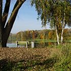 Ruhe am Hullerner Stausee.