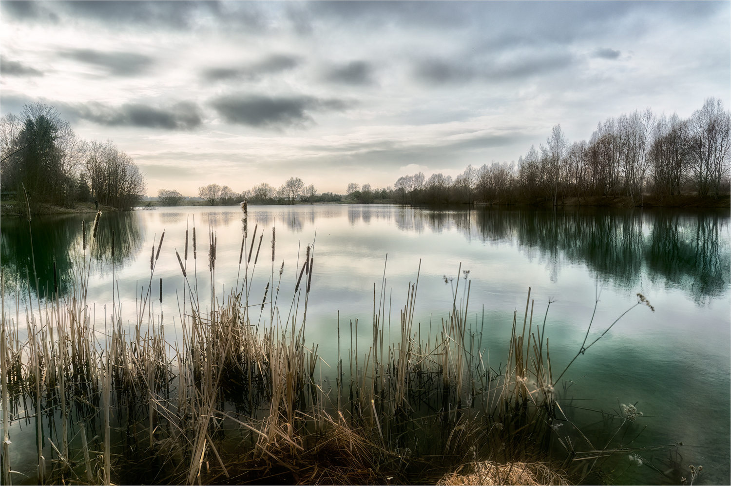 Ruhe am Kiesweiher   ...