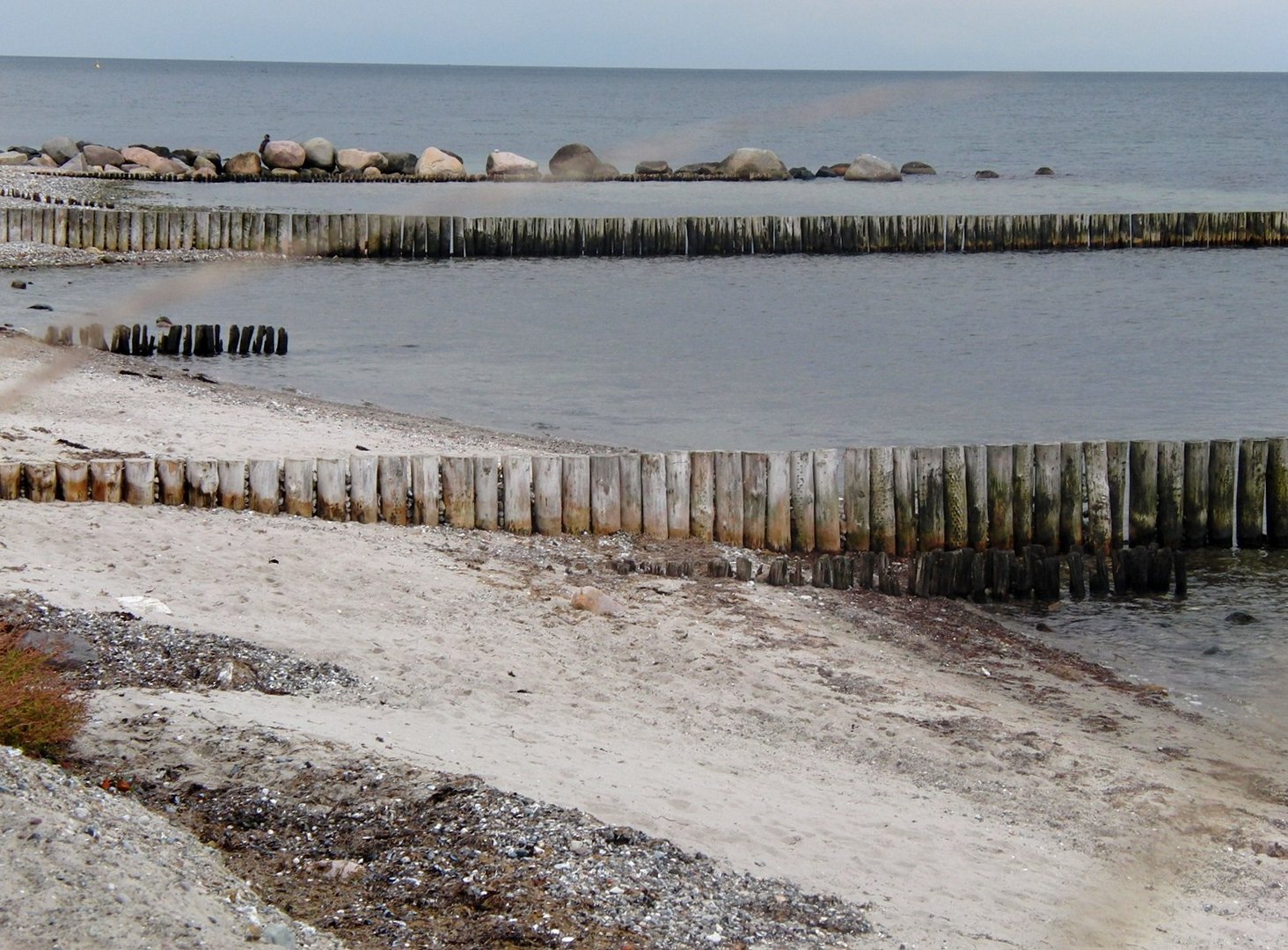 Ruhe am Ostseestrand im Oktober