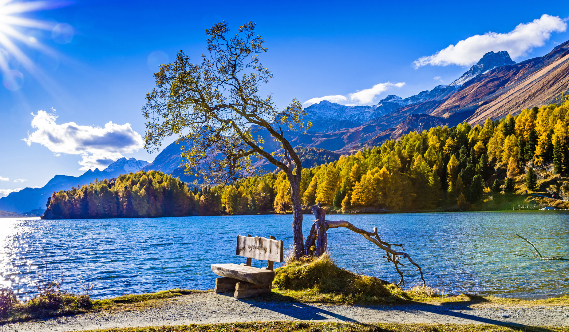 Ruhe am Silsersee