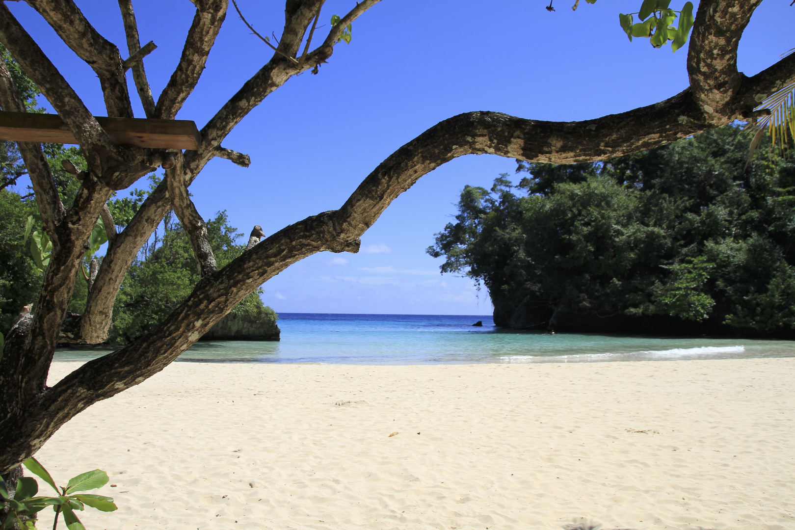 Ruhe am Strand Frenchman Coves Port Antonio Jamaica