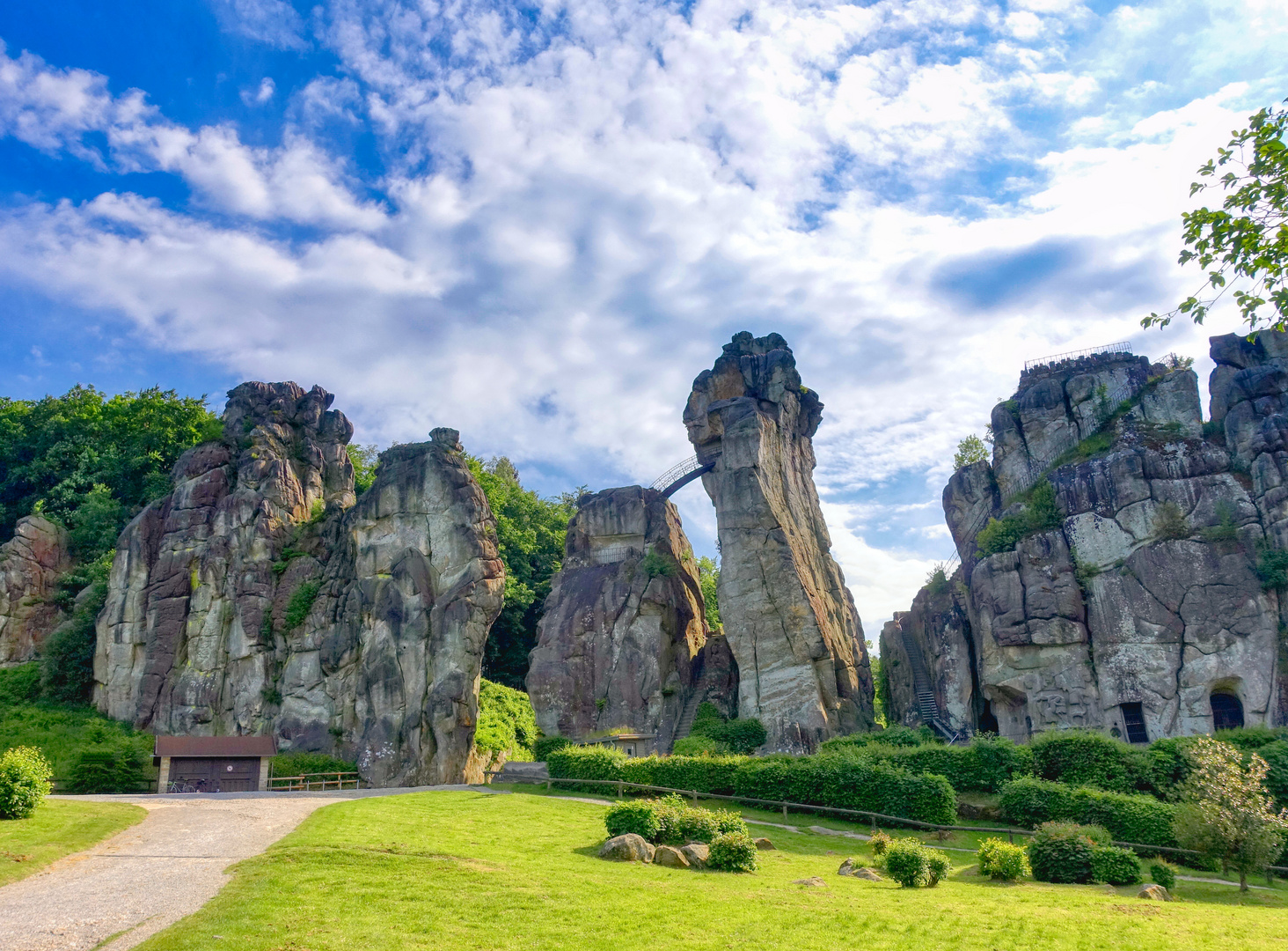 Ruhe an den Externsteine