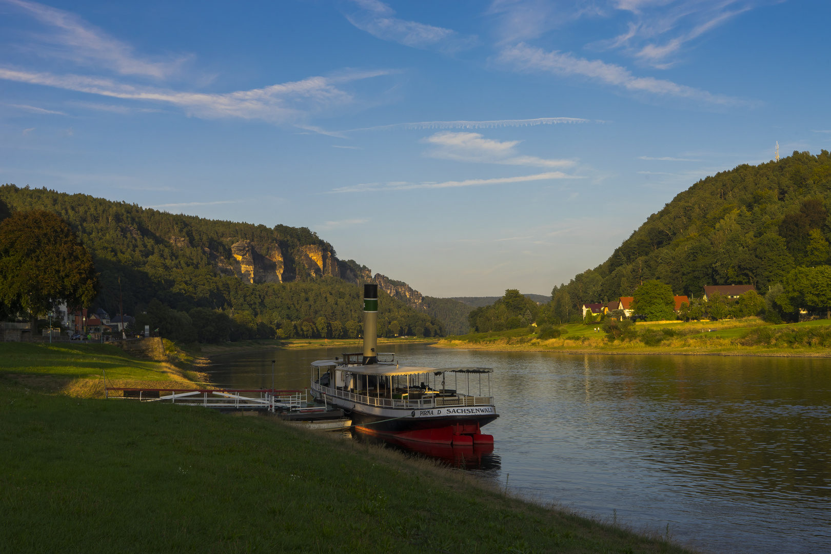 Ruhe an der Elbe