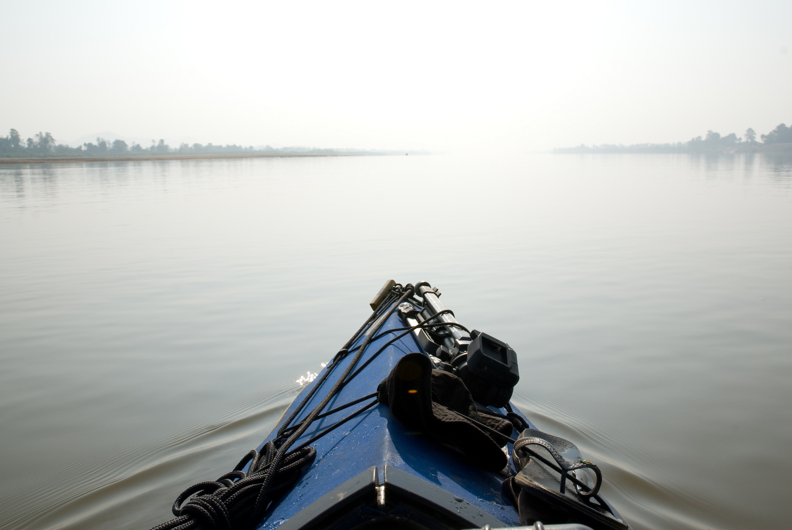 Ruhe auf dem Mekong