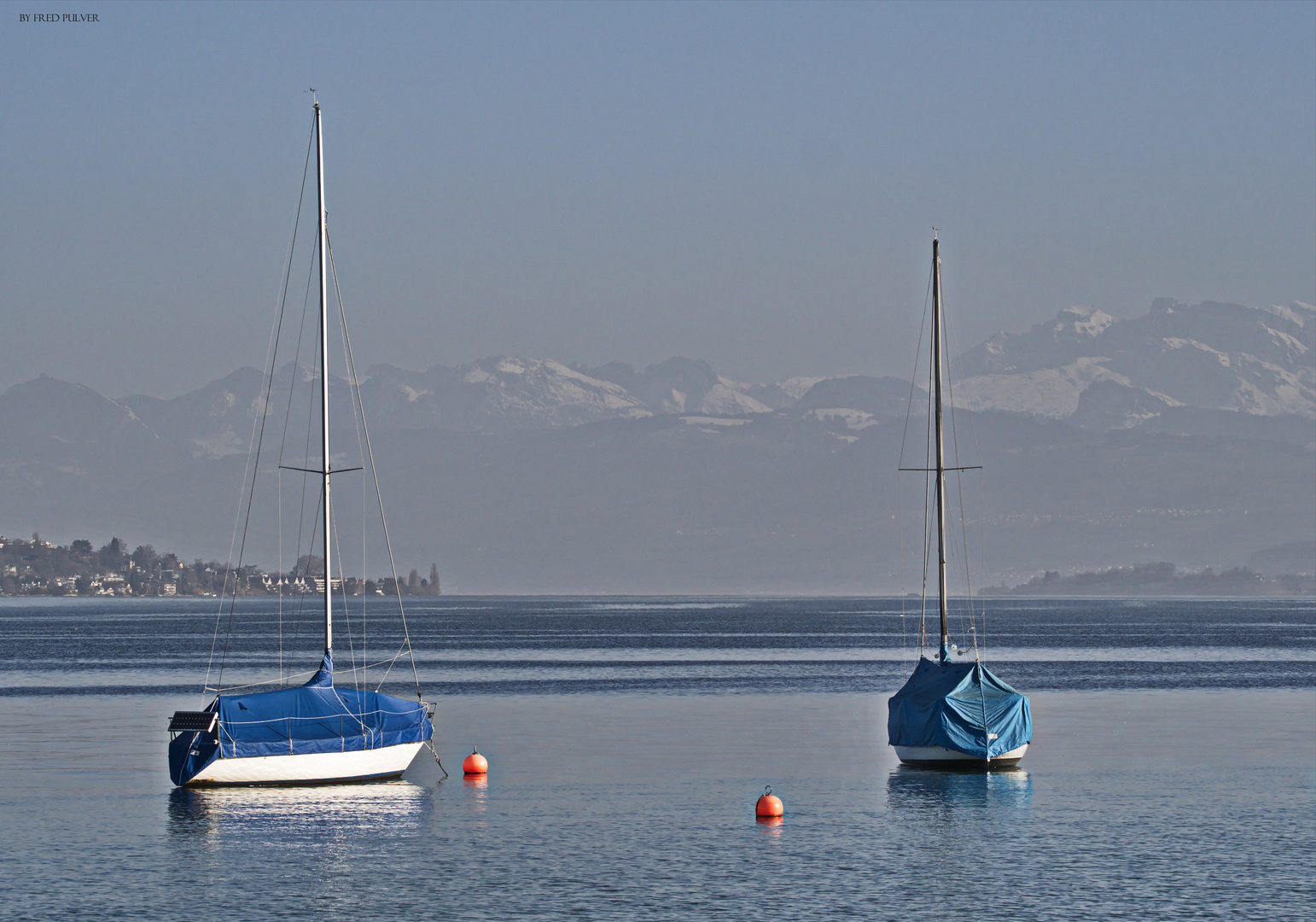 Ruhe auf dem Zürichsee