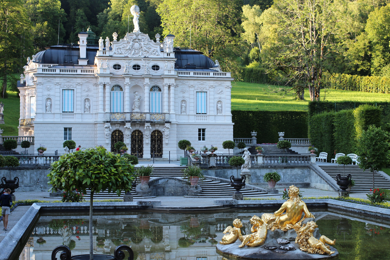 Ruhe auf Schloss Linderhof